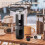 Macchina da caffè espresso portatile da 170 ml, nera, per caffè macinato e capsule, per casa, ufficio e auto. 3