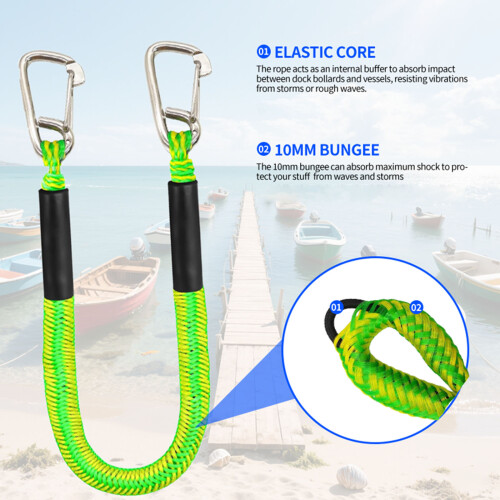 Heavy-Type Elastics Festmacher-Floating-Docking-Schnur für-Blau 2