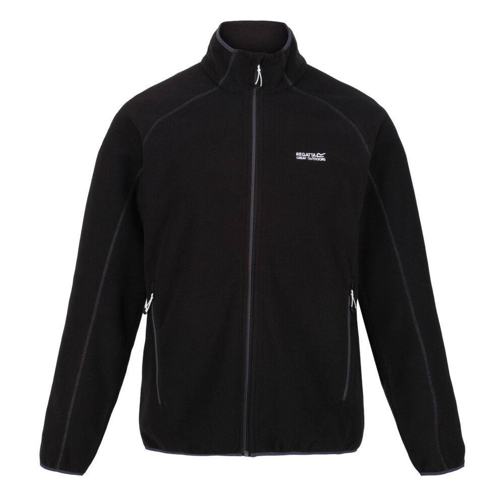 Regatta (5Xl, ) Mens Hadfield Full Zip Fleece Jacket Black