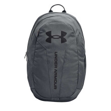 (One Size, Pitch Grey) Under Armour Hustle Lite Backpack