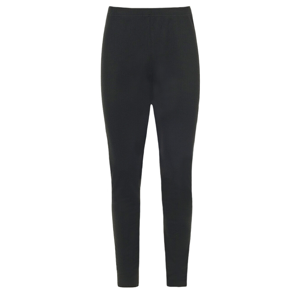 Trespass (7/8 Years, X) Kids Unisex Yomp360 Thermal Base Layer Pants / Bottoms Black