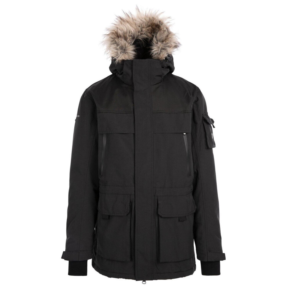 Trespass (S, Black) Mens Pillaton Ski Jacket