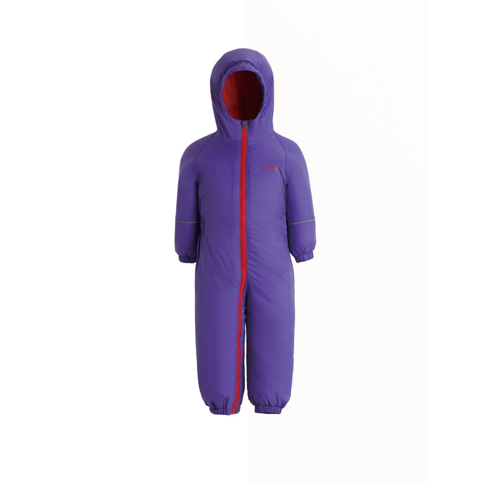Regatta (24-36M, Peony) Great Outdoors Childrens Toddlers Splosh Iii Waterproof Rainsuit Multicoloured