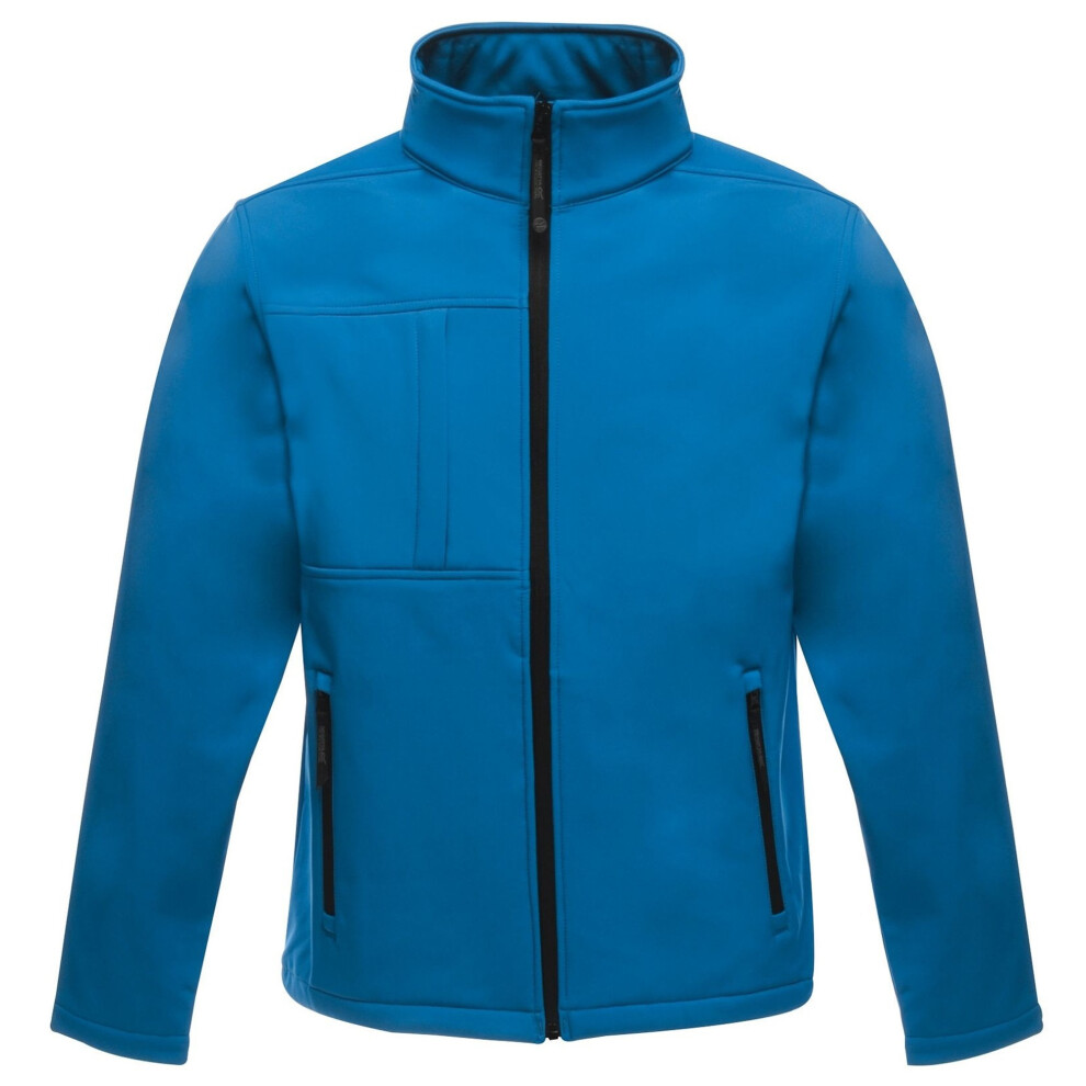 Regatta (2Xl, Oxford Blue/Black) Professional Mens Octagon Ii Waterproof Softshell Jacket Black