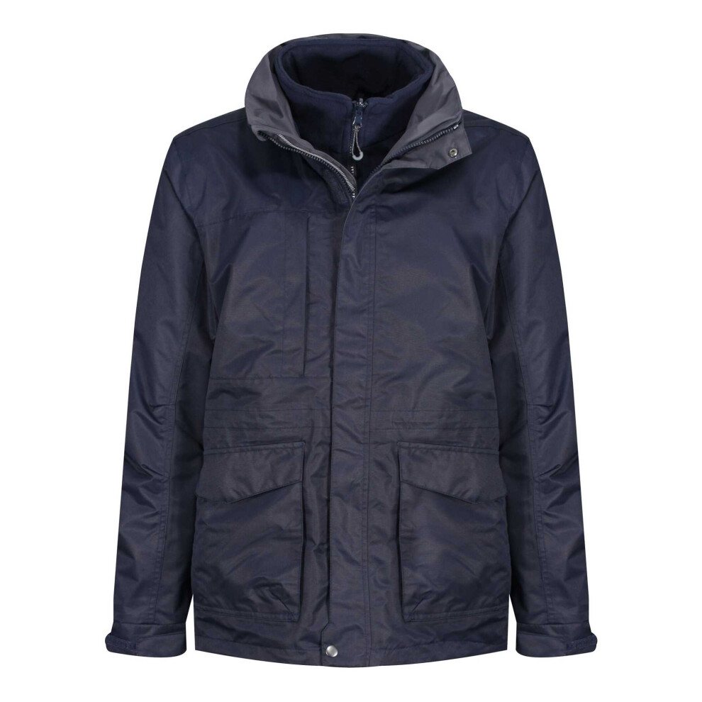 Regatta (4Xl, Navy/Navy) Mens Benson Iii 3-In-1 Breathable Jacket Multicoloured