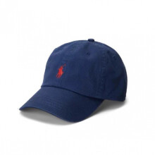 (NavyRed) Polo Lauren Unisex Embroidered Baseball Cap With Breathable Cotton Protection For Sun