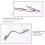 10 Pack Practical Outdoor Clamps with Flexible Double-18cm 6