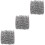 3Rouleaux Chaine Perles Argent Résistante Pour Décorations Bouquets 4