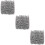 3Rouleaux Chaine Perles Argent Résistante Pour Décorations Bouquets 8