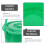1Seaupoubelle Compost Vert Cuisine Usage Intérieur 4