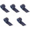 5Rouleaux Ruban Multi-Usage Bleu Marine Pour Art 3