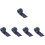 5Rouleaux Ruban Multi-Usage Bleu Marine Pour Art 5