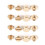 Brass Button Studs for Leather Rivets 7