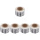 5Rouleaux Stickers Numérotés Blanches Auto-Adhésives Pour 4