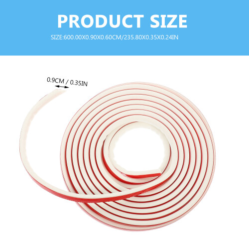 5Rouleaux Joint D'isolation Silicone Anti Bruit 1