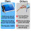 3-Pack Silicone Adhesive Pen Holder for Desk Blue 3