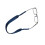 Neopren-Schwimmbrillenband mit sicherem Halt Blue 2