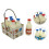 2Ensembles Mini Accessoires Maison Décor Simulé Ustensiles Rouge 8