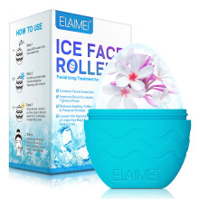 (Blue) Silicone Egg-shaped Mold Available In 4 Colors
