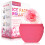 (Pink) Silicone Egg-shaped Mold Available In 4 Colors 1
