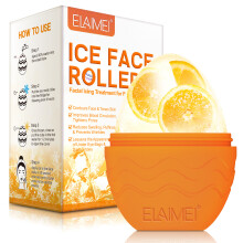 (Orange) Moule en forme d'œuf en silicone disponible en 4 couleurs