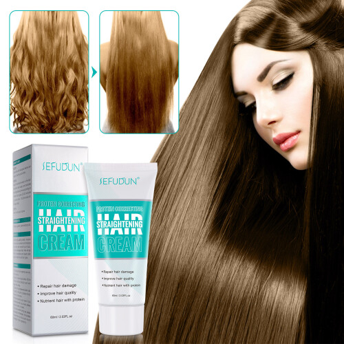 CREMA CORRECTORA DE PROTEÍNAS PARA CABELLO LISO 60ml