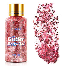 (Bright pink) Gel Pailleté 30g