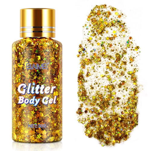 (Bright gold) Gel Brillo 30g