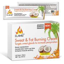 (White) Bags Of Abdominal Muscle And Fitness Cream 10 Packs/box