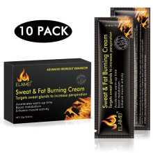 (Black) Bags Of Abdominal Muscle And Fitness Cream 10 Packs/box