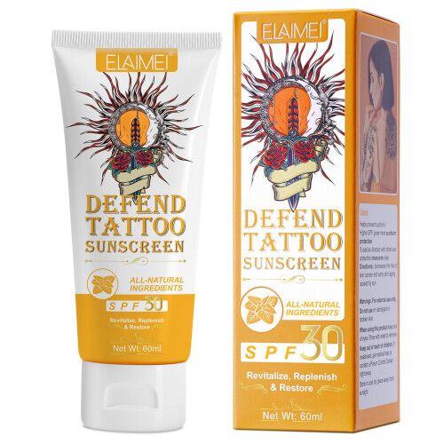(A 60ml) Crema para el cuidado del tatuaje