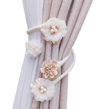Artificial Flower Curtain Clip Flexible Window Drapery-2