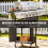 Outsunny Barbacoa de Ga Negro 129 x 55 x 117 cm 6