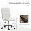Vinsetto Silla de Oficina Blanco 45 x 59 x 100 cm 4