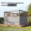 Outsunny Laterales para Carpa Gris 300 x 198 cm 3