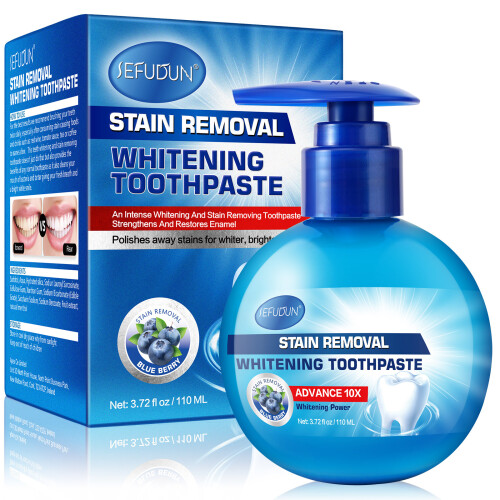 (Blueberry flavor) Dentifricio alla soda 110ml