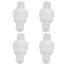 12 Check Valves PP Ozone Oil Resistant 10mm