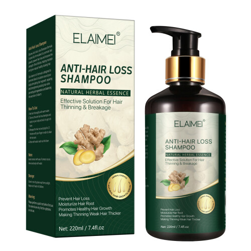 (Shampoo) Set per il lavaggio e la cura del balsamo shampoo allo zenzero