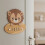 Decorative Plaque - Vintiun - Customizable - Lion Pattern - Adhesive 2