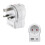 Reisadapter "EU naar VK", 1 x USB-A, 1 x USB-C (PD), 20 W 1