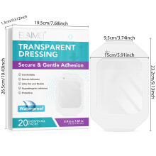 ((15x20cm)20p) Transparant verband Waterdicht ademend transparant onzichtbaar verbandpleister