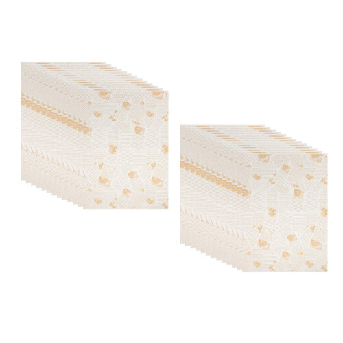 200Feuilles Papier Anti-Huile Alimentaire 1