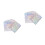 40Feuilles Stickers Ronds Multi Usage Imperméables Bébé 5
