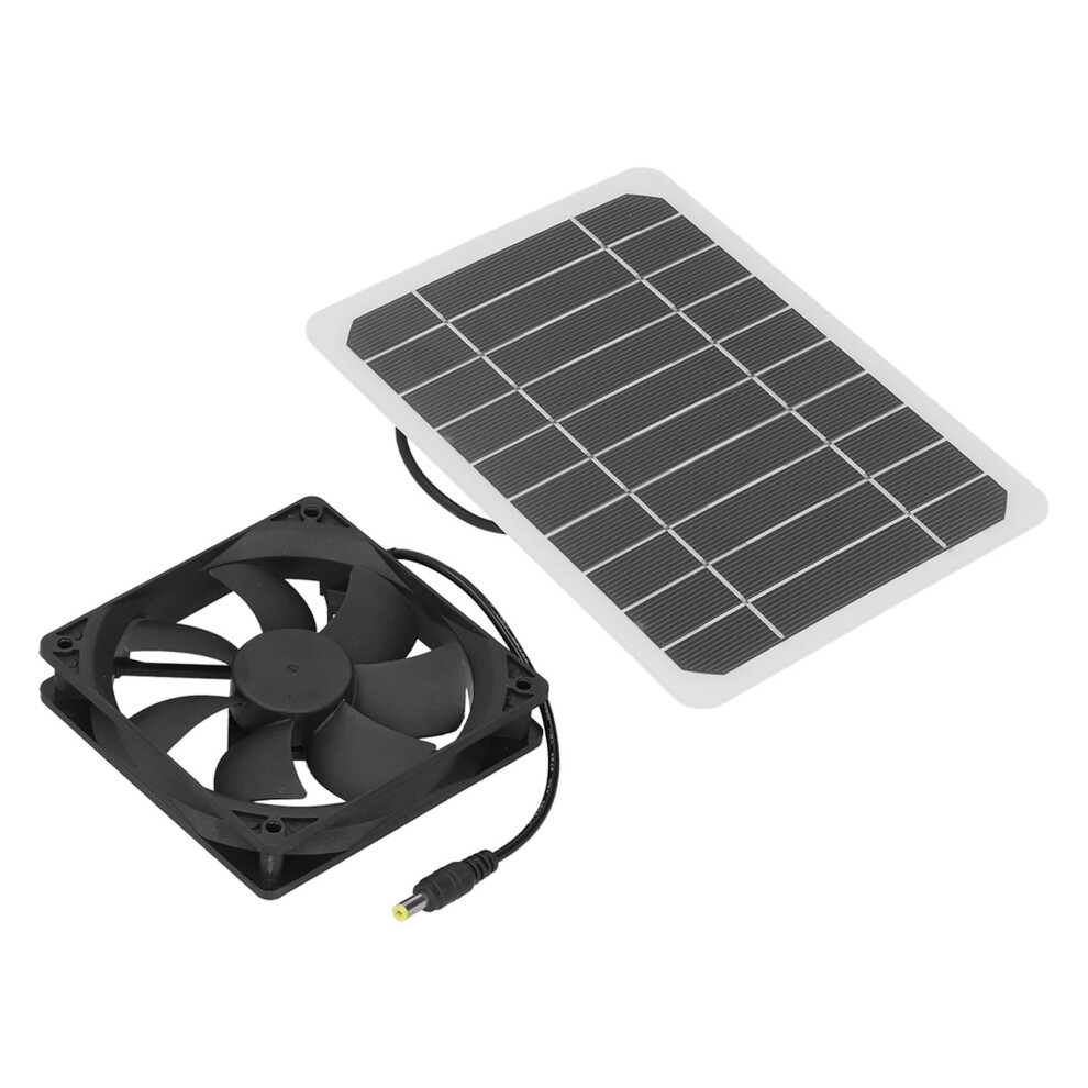 6W Monocrystalline Solar Fan Ventilator 7444352018116