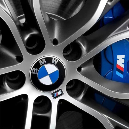 4PCS 56MM BMW Alloy Wheel Centre Caps 1