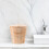 1Seau En Bois Beige Baril Serviettes Salon Spa Usage 3