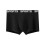 Boxershorts til mænd, sikker og støttende pasform Black XL 6-pack 3