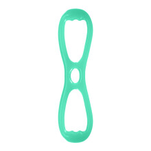 (Green)Bucles de resistencia de fitness para adultos con material Tpr para estiramientos y esculpir el cuerpo
