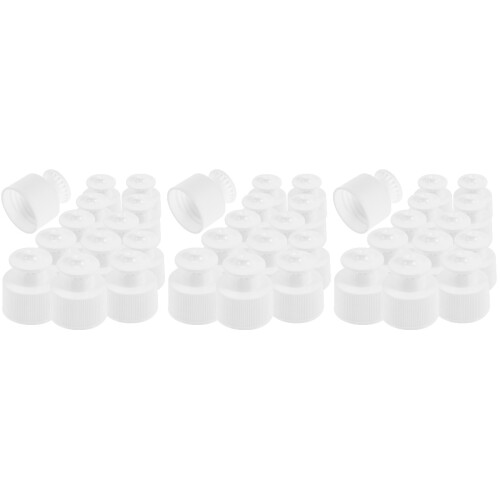 120Pièces Bouchons À Vis Transparente Pour Bouteilles 2