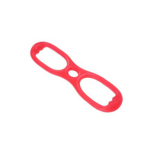 (Red)Bucles de resistencia de fitness para adultos con material Tpr para estiramientos y esculpir el cuerpo